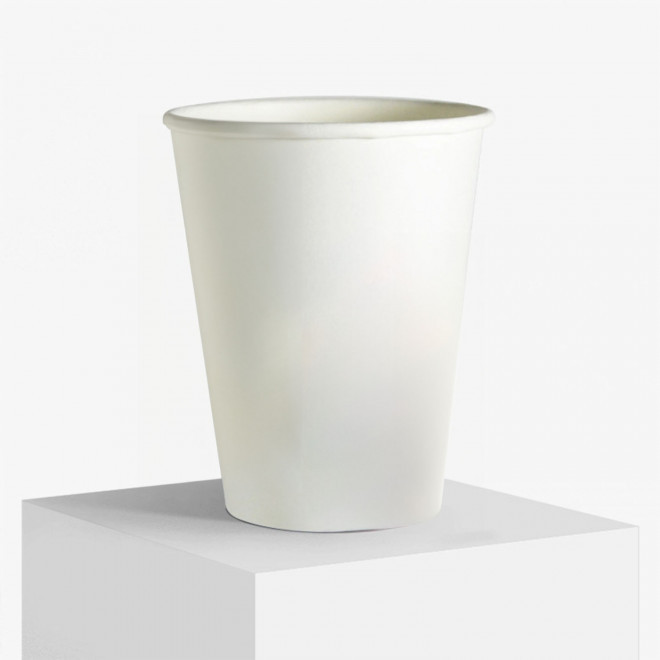 GOBELET CARTON BIODEGRADABLE 35CL 'KUPPO' - blanc