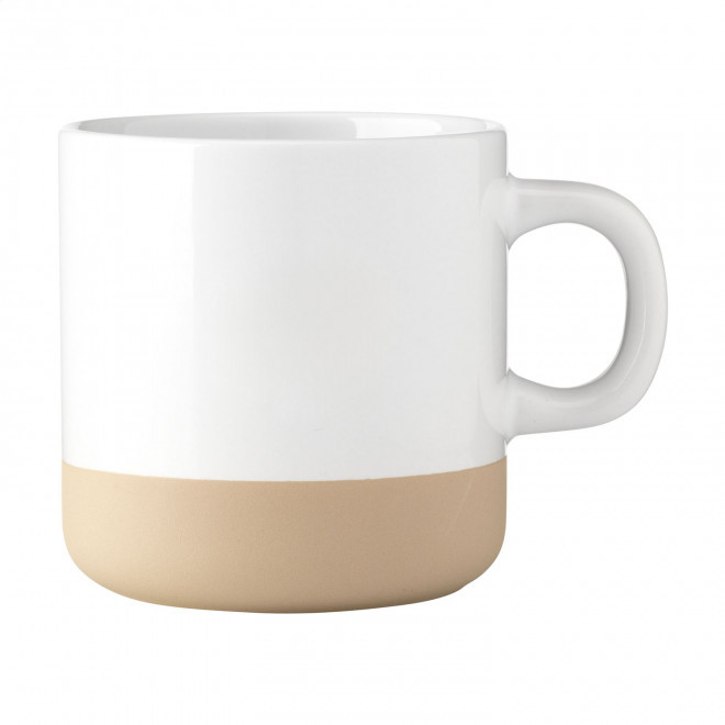 MUG CERAMIQUE 360ML PERSONNALISABLE 'GROY' - blanc