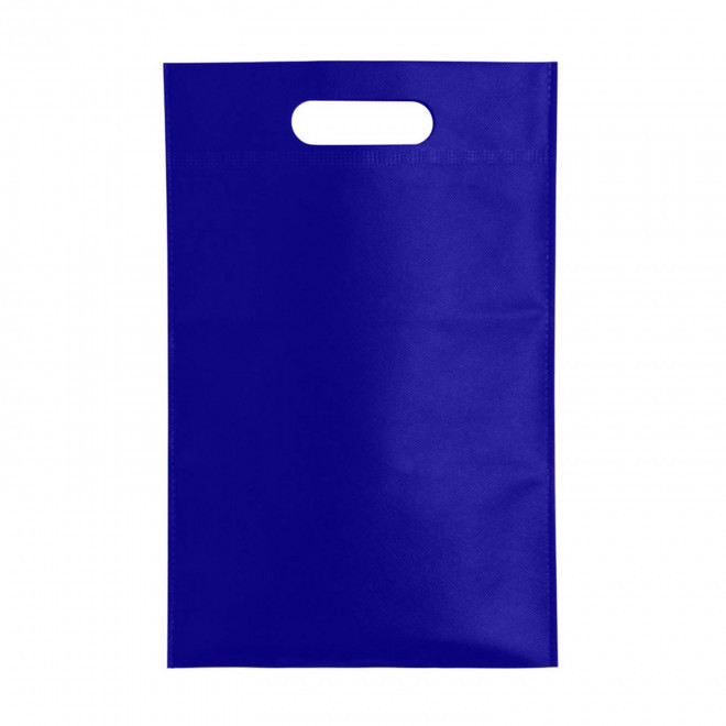 SAC PERSONNALISABLE NON TISSE POUR CHAUSSURES 'RIVAL CHAUSSURE' - bleu