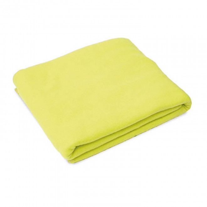 PLAID POLAIRE PERSONNALISABLE 'KEITH' 180GR/M² - citron vert