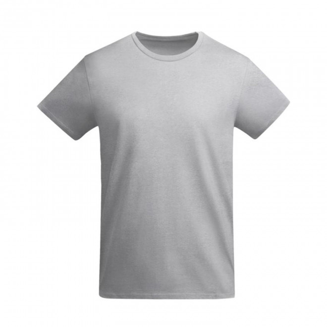 TEE-SHIRT HOMME COULEUR BIO PERSONNALISABLE 'BREDA' - gris clair