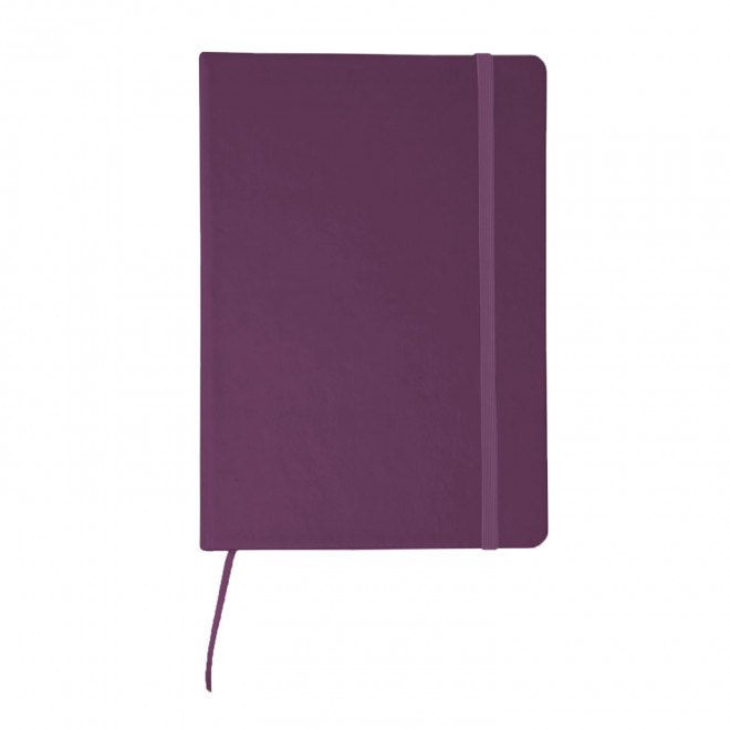 CARNET A5 PERSONNALISABLE 'TOMASA' - violet