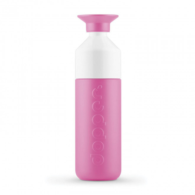 BOUTEILLE EN MÉTAL PERSONNALISÉE DOPPER® 580ML 'LOSTRI' - rose