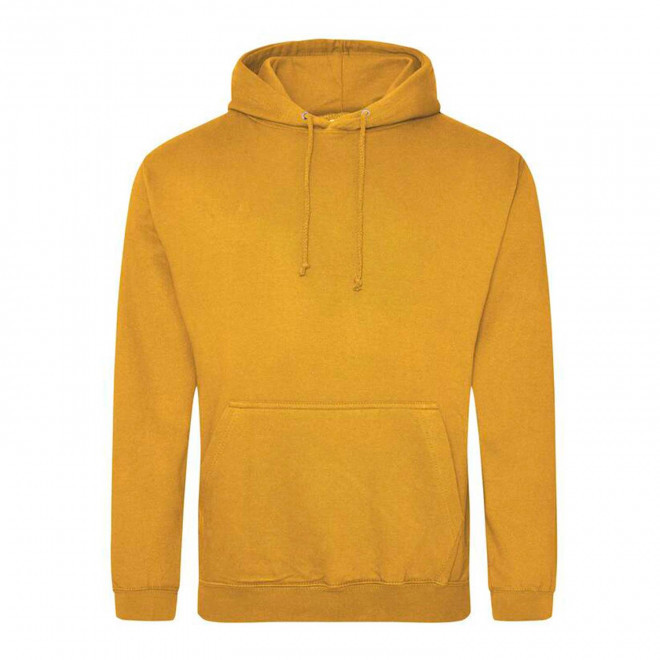 SWEAT-SHIRT PERSONNALISÉ À CAPUCHE MIXTE 'HOODIE' - mustard