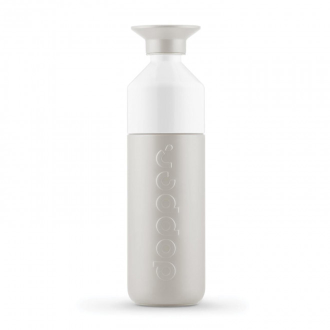 BOUTEILLE EN MÉTAL PERSONNALISÉE DOPPER® 580ML 'LOSTRI' - gris clair