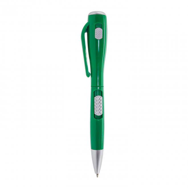 STYLO LUMINEUX PERSONNALISABLE 'STUART' - vert