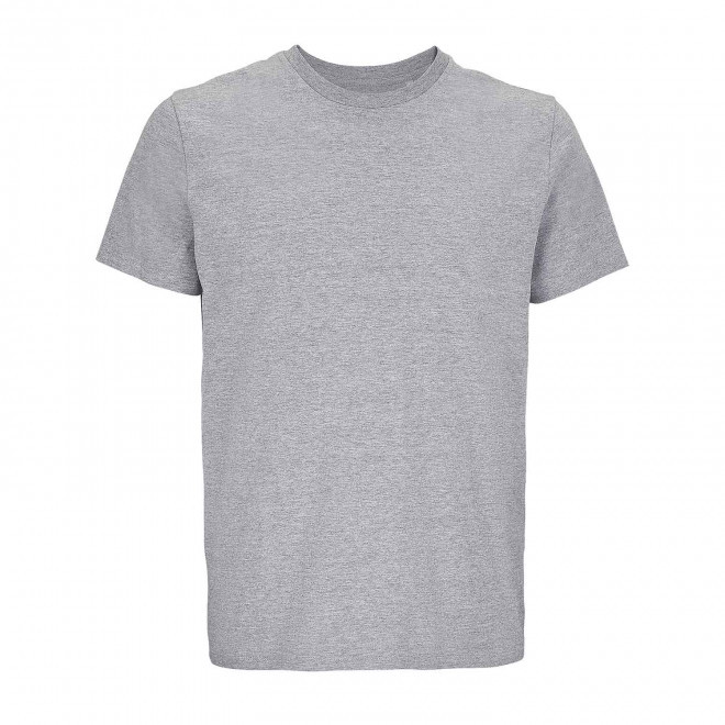 TEE-SHIRT PERSONNALISABLE MIXTE COULEUR EASYCARE 'LYAM' - gris chiné