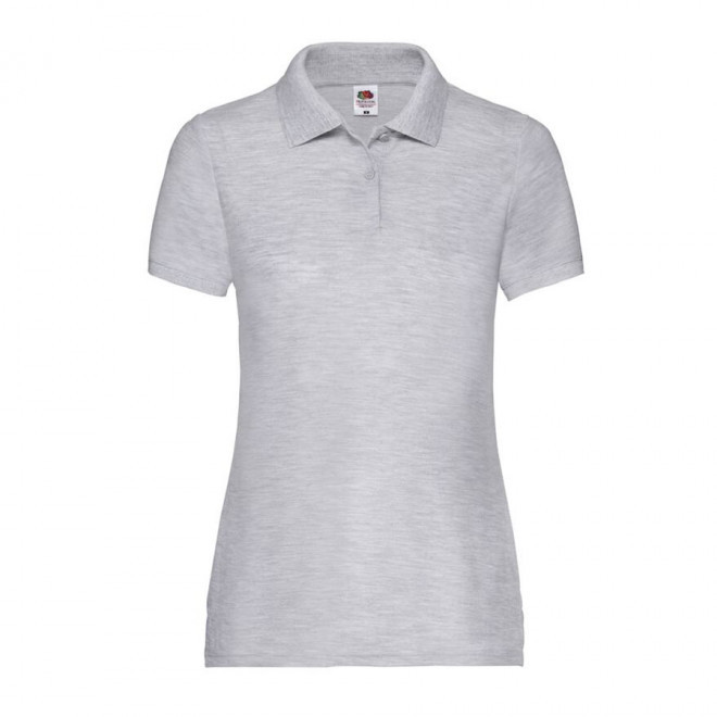 POLO FEMME PERSONNALISÉ 'MILFORD' - gris chiné
