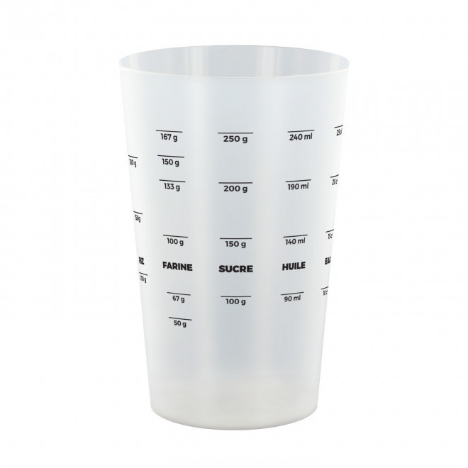 VERRE DOSEUR MIF PERSONNALISE 30CL 'DERY' - transparent