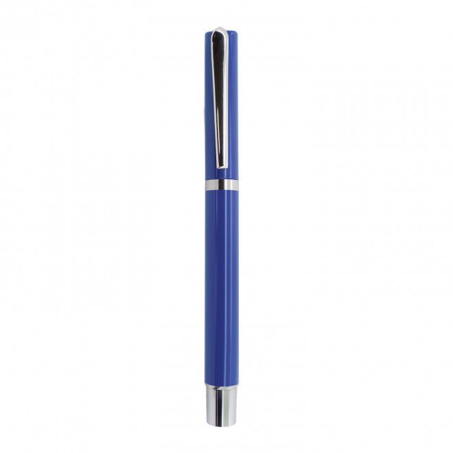 STYLO ROLLER PERSONNALISE 'SUROUTE' - bleu royal