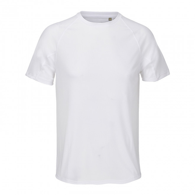 TEE-SHIRT PERSONNALISABLE DE SPORT MIXTE 'VORTEX' - blanc