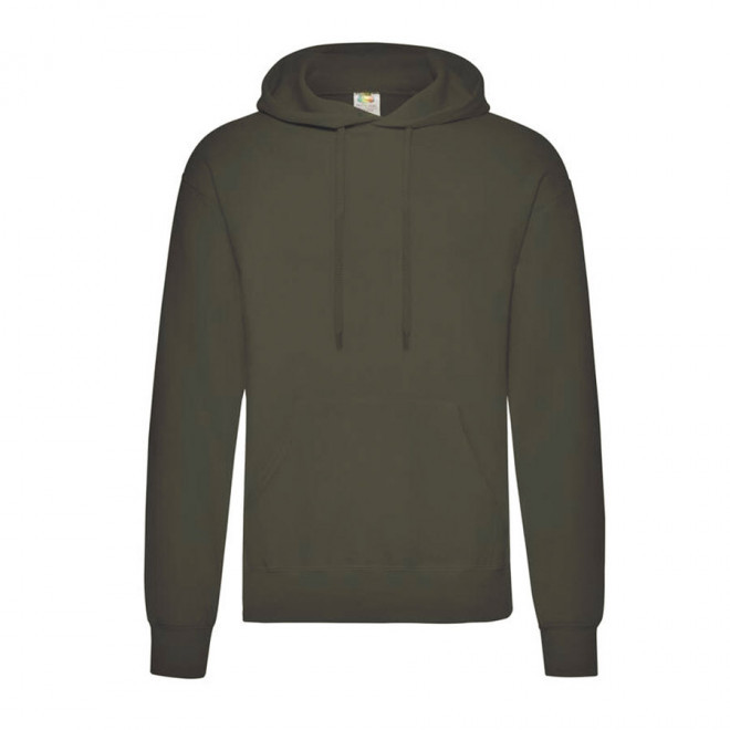 SWEAT PERSONNALISÉ HOMME 'FOXFORD' - vert olive