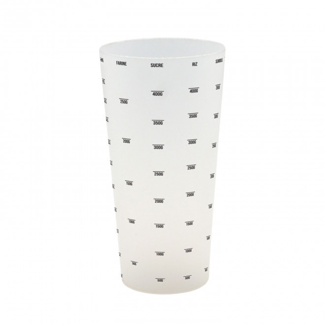 VERRE DOSEUR MIE 60CL 'COP' - transparent