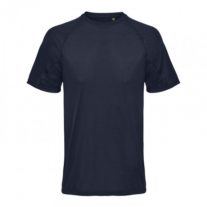 TEE-SHIRT PERSONNALISABLE DE SPORT MIXTE 'VORTEX' - bleu marine
