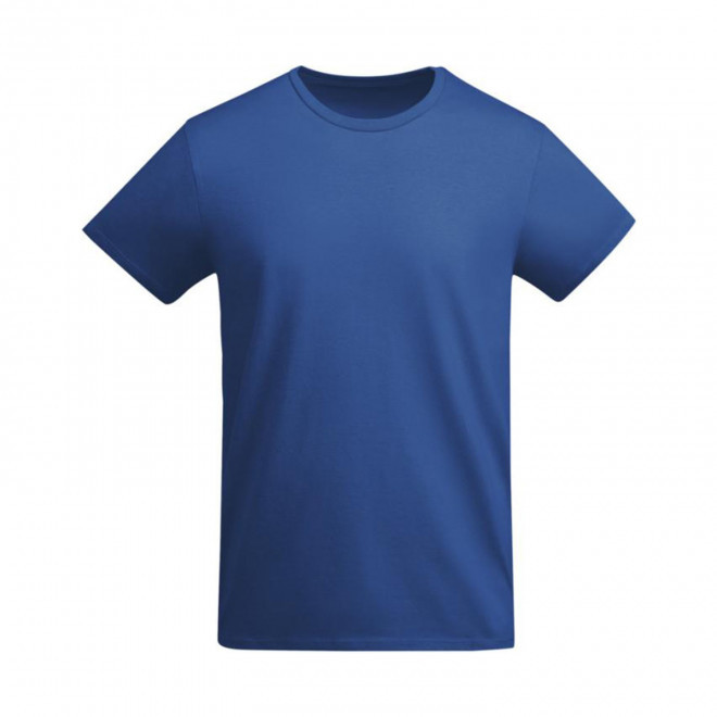 TEE-SHIRT ENFANT COULEUR BIO PERSONNALISABLE 'BREDA' - bleu royal