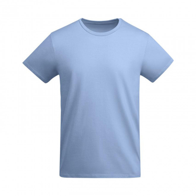 TEE-SHIRT ENFANT COULEUR BIO PERSONNALISABLE 'BREDA' - bleu ciel