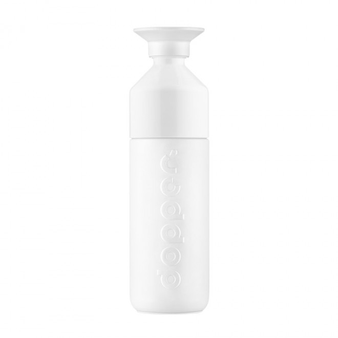 BOUTEILLE EN MÉTAL PERSONNALISÉE DOPPER® 580ML 'LOSTRI' - blanc