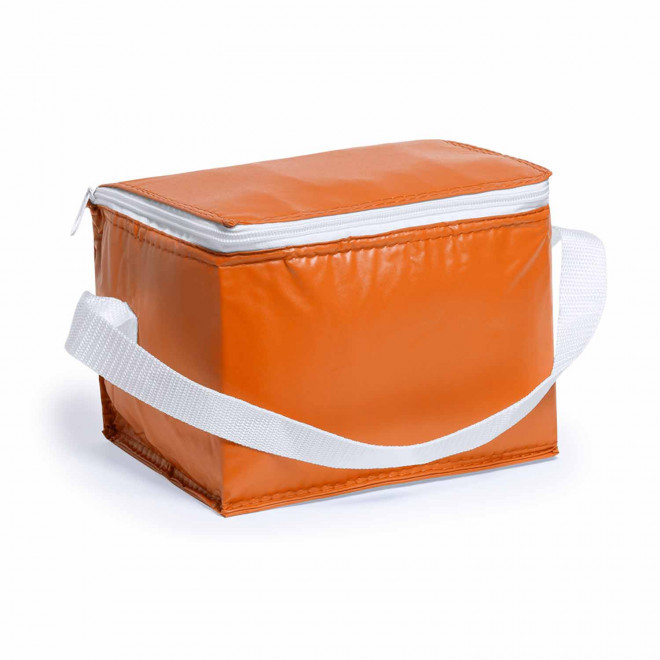 SAC ISOTHERME CANETTE PERSONNALISABLE 'OUTKA BICOUL' - orange