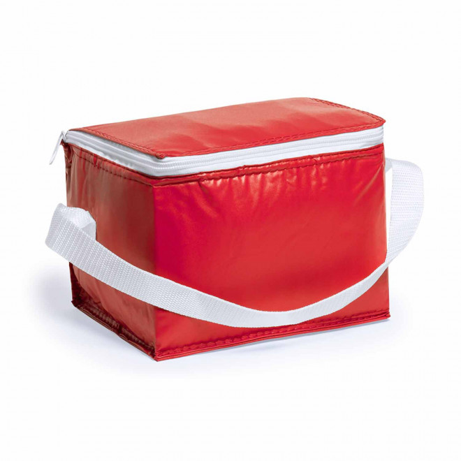 SAC ISOTHERME CANETTE PERSONNALISABLE 'OUTKA BICOUL' - rouge