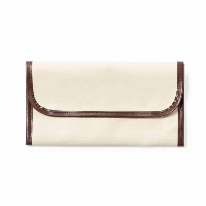 PORTE DOCUMENT PERSONNALISE 'BANDIXO' - naturel