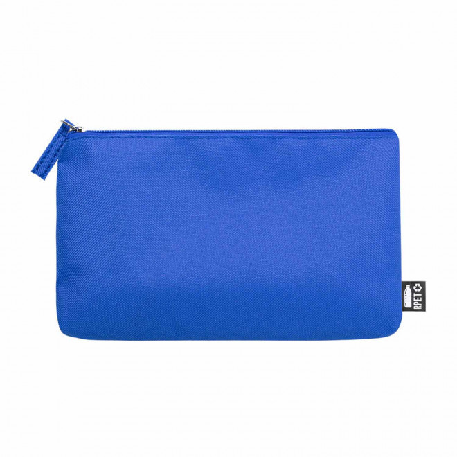 TROUSSE POCHETTE PERSONNALISEE EN RPET 'KUNSY' - bleu