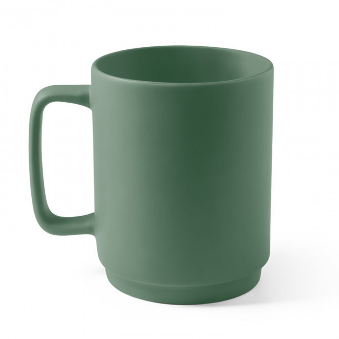 MUG EN CERAMIQUE PERSONNALISE 330 ML 'PANOLI' - vert
