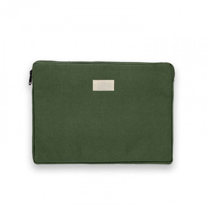HOUSSE PERSONNALISEE TAILLE S STUDIO BY HINDBAG 'LEO' - olive