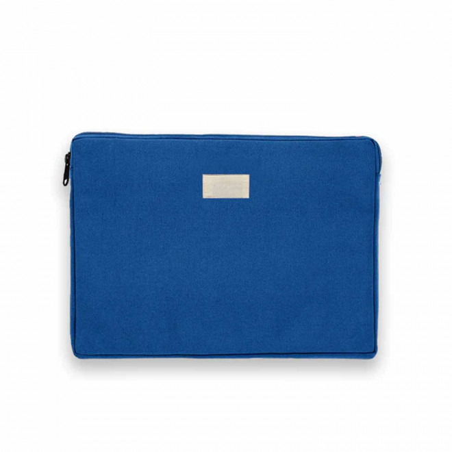 HOUSSE PERSONNALISEE TAILLE S STUDIO BY HINDBAG 'LEO' - bleu roi