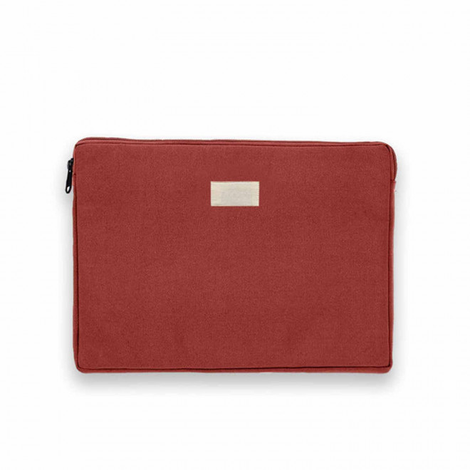 HOUSSE PERSONNALISEE TAILLE S STUDIO BY HINDBAG 'LEO' - rouge brique
