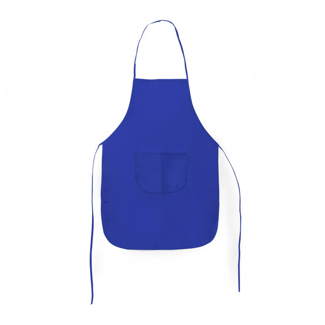 TABLIER NON TISSE PERSONNALISE 'VAKITA' - bleu