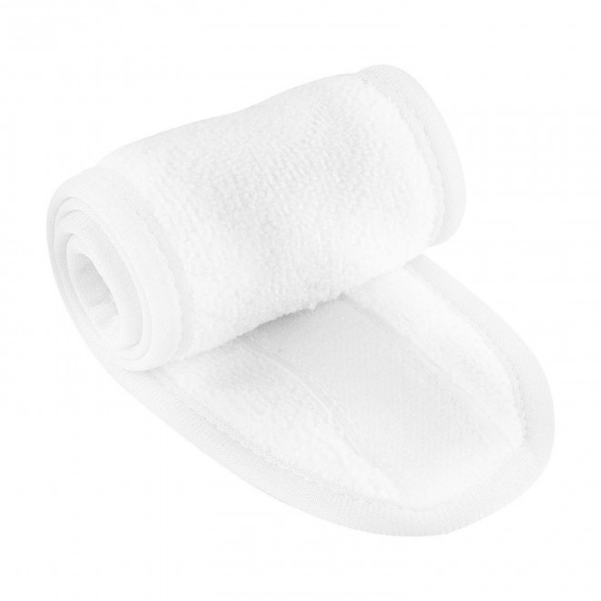 BANDEAU DE TETE A SCRATCH PERSONNALISE 'BERENICE' - blanc