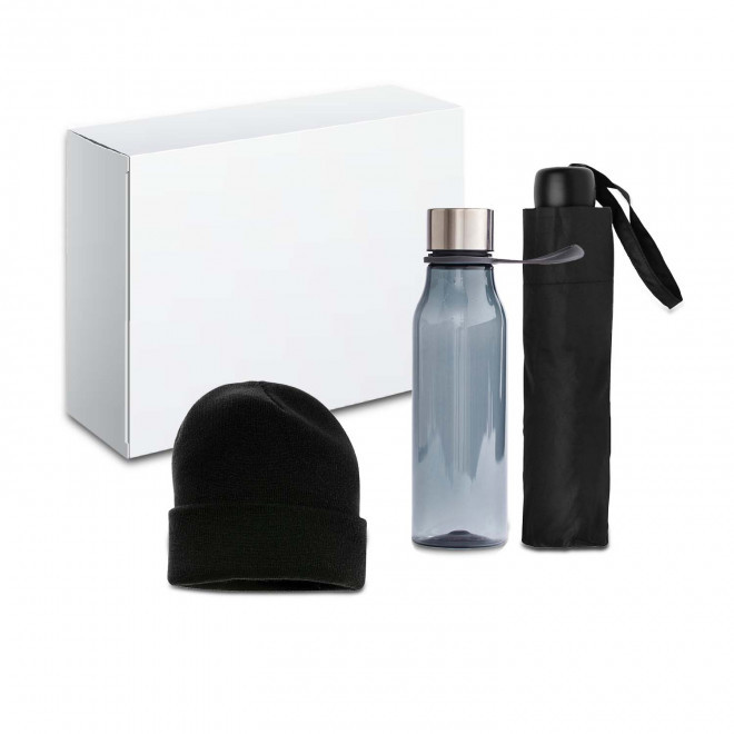 PACK INDISPENSABLES PERSONNALISE 'DIMA' - noir/gris