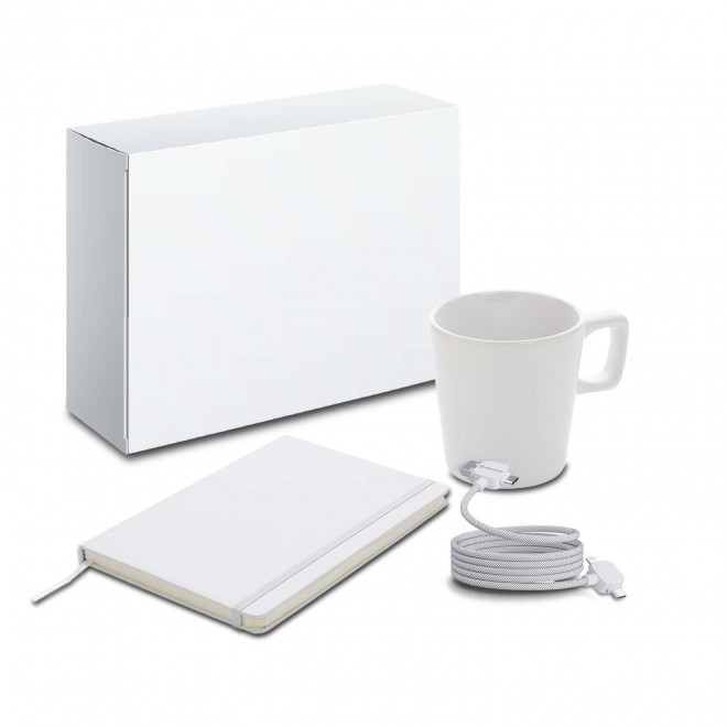 PACK TELETRAVAIL PERSONNALISE 'MINERALI' - blanc