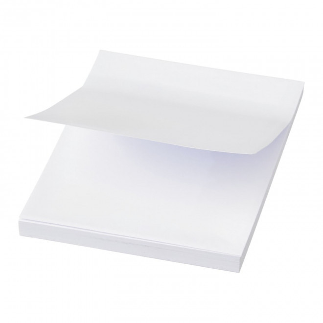 MEMOS PERSONNALISABLE 'FORNOTE' 7.2X7.2 CM - blanc