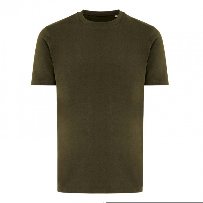 TEE-SHIRT MIXTE PERSONNALISABLE 'BRETT' - vert kaki