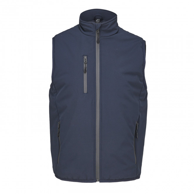 SOFTSHELL MIXTE PERSONNALISABLE 'FALCON PADDED BW' - bleu