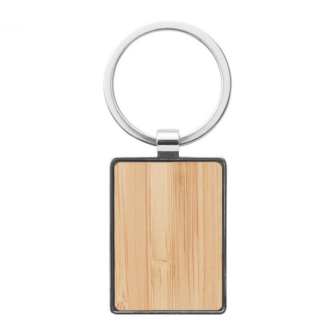 PORTE-CLÉ PERSONNALISÉ EN BOIS 'CASAWOOD' - rectangle
