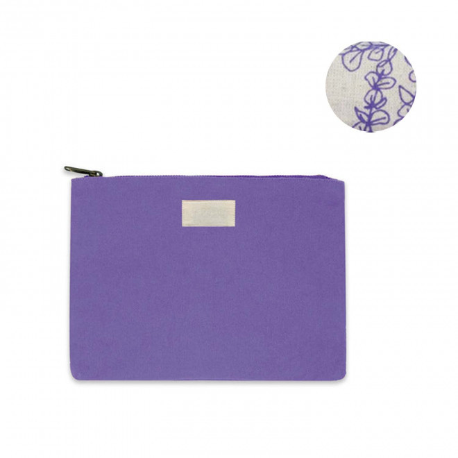 POCHETTE PERSONNALISABLE TAILLE S HINDBAG 'COLETTE' - lavande