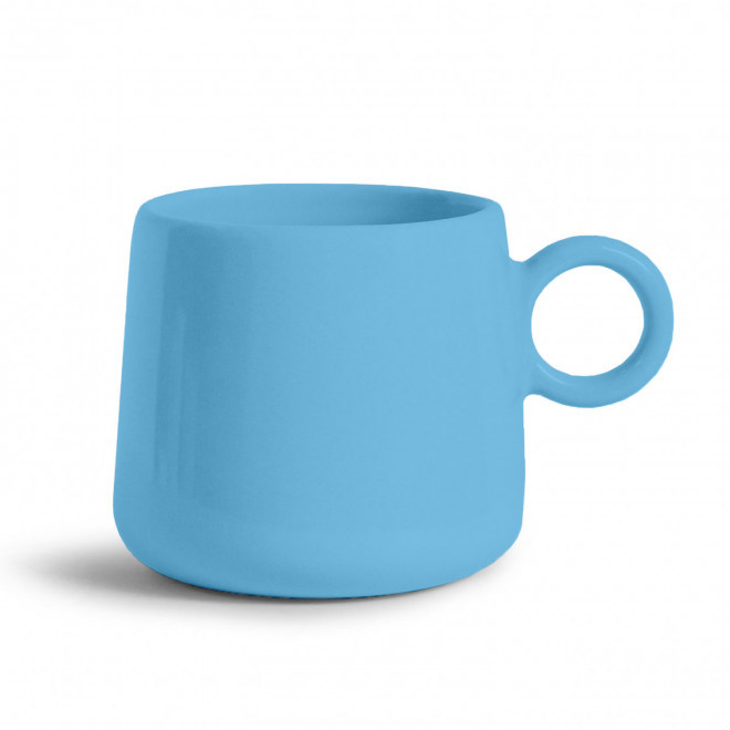 MUG CERAMIQUE MIE 250ML 'JOYO' - bleu clair