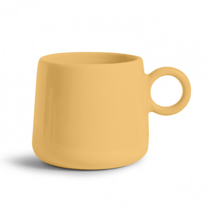 MUG CERAMIQUE MIE 250ML 'JOYO' - jaune foncé