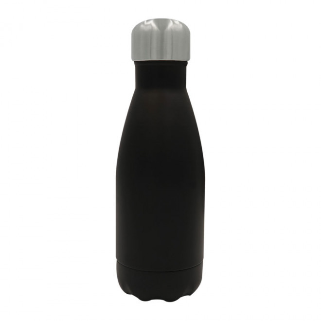 BOUTEILLE ISOTHERME PUBLICITAIRE EN INOX 260ML 'ASTRIO' - noir