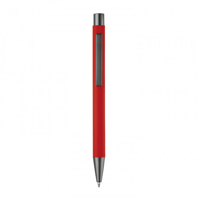 STYLO MINE BLEUE PERSONNALISABLE 'SOFTLY'  - rouge