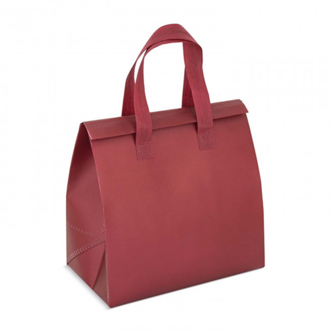 SAC ISOTHERME NON TISSE PERSONNALISABLE 'MALIKTO' - rouge