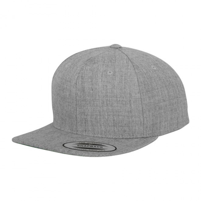 CASQUETTE PERSONNALISÉE FLEXFIT® 'VENICE BEACH' - gris chiné