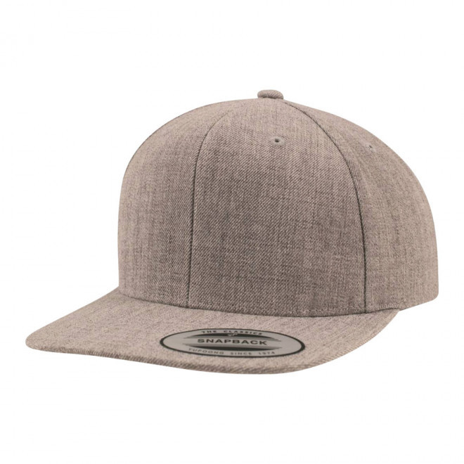 CASQUETTE PERSONNALISÉE FLEXFIT® 'VENICE BEACH' - beige chiné