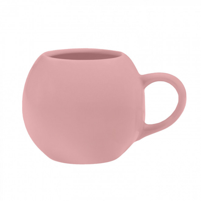 MUG CERAMIQUE MIE 420ML PERSONNALISABLE 'MODLY' - rose mat
