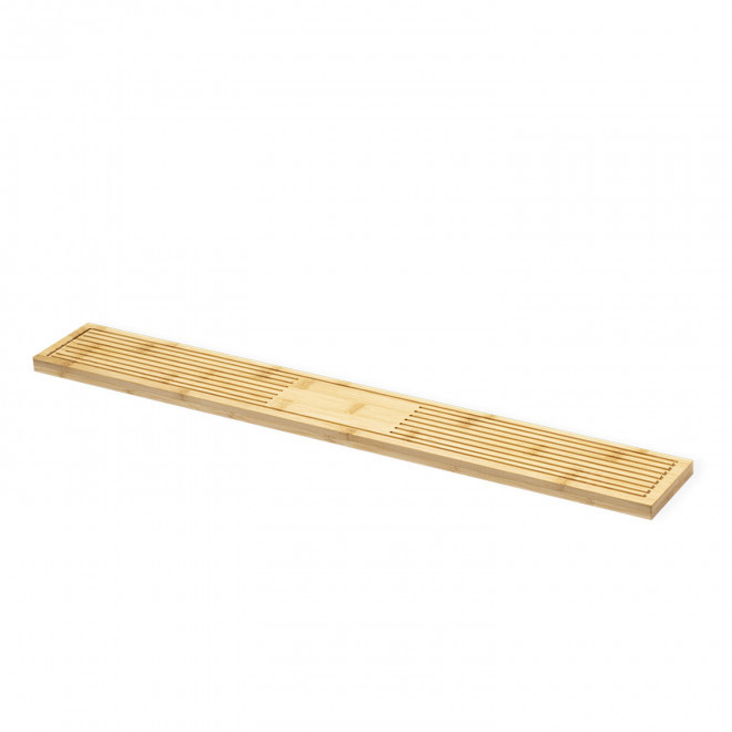 TAPIS DE BAR BAMBOU PERSONNALISABLE 'NIZDA' - naturel