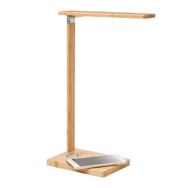 LAMPE DE BUREAU PERSONNALISÉE PLIABLE 'SMARTLIGHT' - bois