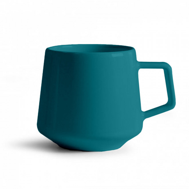 MUG CERAMIQUE MIE 260ML PERSONNALISABLE 'CAYL' - bleu canard