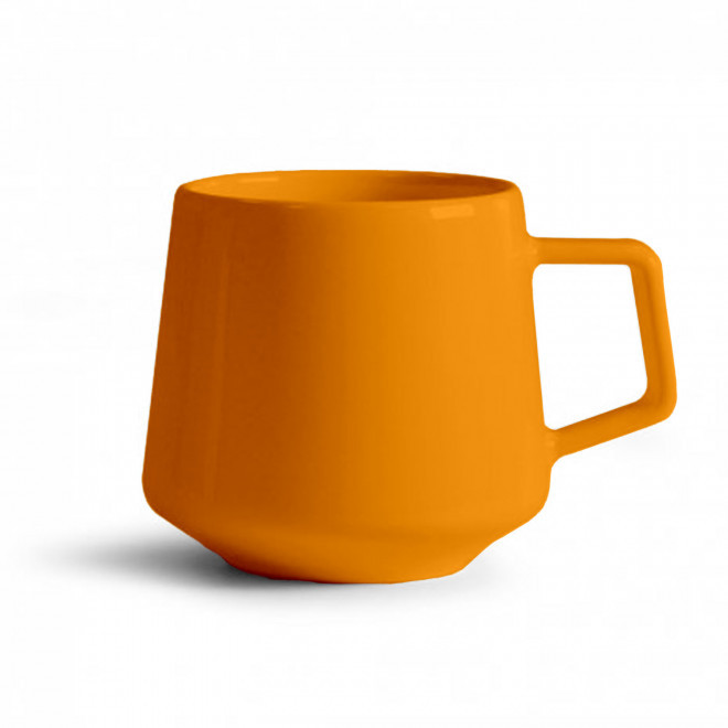MUG CERAMIQUE MIE 260ML PERSONNALISABLE 'CAYL' - abricot